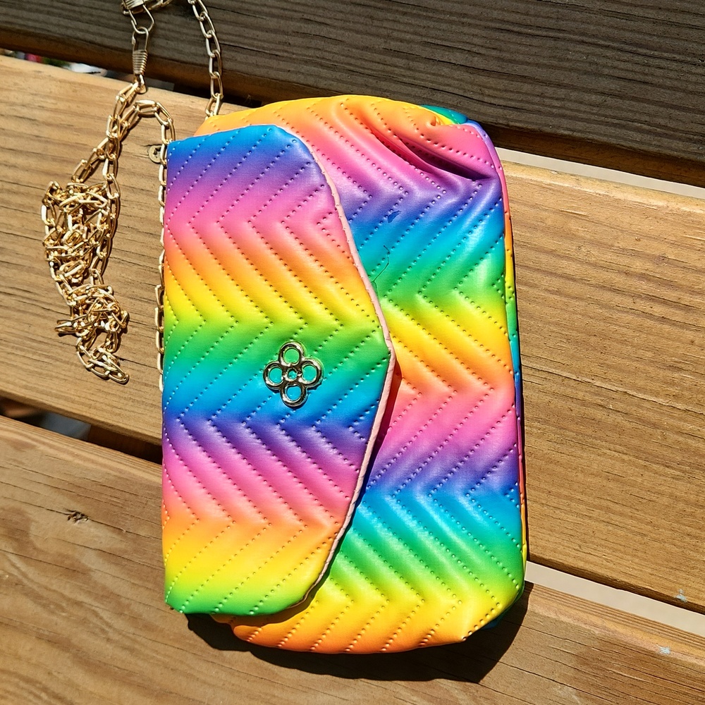 Rainbow Crossbody purse